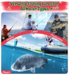 Fishing Lure Advent Calendar 2025 24 Days of Fishing Bait Christmas Advent Calendar 2025 Fishing Gift for Fishermen Adult Teen Boys Mystery Tackle Box Surprise Countdown