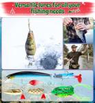 Fishing Lure Advent Calendar 2025 24 Days of Fishing Bait Christmas Advent Calendar 2025 Fishing Gift for Fishermen Adult Teen Boys Mystery Tackle Box Surprise Countdown