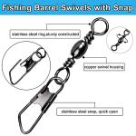 Fishing Tackle Kit, 160pcs Basic Bobbers and Hooks Assortment With Octopus Circle, Baitholder Hooks, Sinker Weights, Terminal Tackle Box for Trout Catfish Panfish