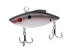 Bill Lewis Lifelike Knock-N Trap 1/2 OZ. Lipless Crankbait Fishing Wobble Lure with Mustad Triple Grip Hooks, Silverado