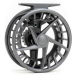 LAMSON | Liquid -5+ S-Series Fly Fishing Reel | All-Water | Large Arbor, Powerful Sealed Drag, Pressure Cast Aluminum | Smoke | 4wt 5wt 6wt Size