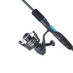 Ugly Stik GX2 Youth Spinning Reel and 5'6" Fishing Rod Combo, Blue/Silver, 2-Piece, Graphite and Fiberglass Rod with Clear Tip Design