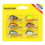 TRUSCEND Crankbaits Fishing Lures Hard Swimbait for Bass Trout Crappie Crank Baits Freshwater and Saltwater