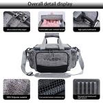 YVLEEN Fishing Tackle Box Bag - Outdoor Large Fishing Tackle Storage Bag - 100% Water-Resistant Polyester Material - Fishing Tackle Bags - Suitable for 3600 Tackle Box