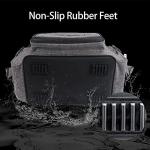 YVLEEN Fishing Tackle Box Bag - Outdoor Large Fishing Tackle Storage Bag - 100% Water-Resistant Polyester Material - Fishing Tackle Bags - Suitable for 3600 Tackle Box