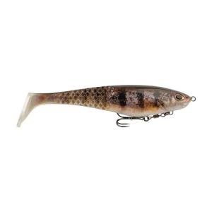 Berkley PowerBait CullShad Fishing Bait, HD Yellow Perch, 6 in, Soft Swimbait, Equipped with Fusion19TM Hook, Smart Weighting System