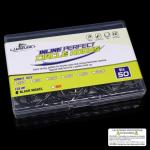 LURELINK-Inline-Circle-Hooks-Saltwater-for-Catfish-Bass-Octopus-Hooks-Fishing-Hook-Freshwater 50 Pack (2/0 50-Pack, Black)