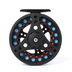 ANGLER DREAM pre-Loaded (1/2WT 3/4WT 5/6WT 7/8WT) Fly Reel with Line Combo Aluminum Alloy Large Arbor Fly Fishing Reels Weight Forward Fly Line with Braided Backing Tapered Leader
