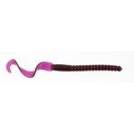 Berkley PowerBait® Power Worm Fishing Bait, Purple, 7in | 18cm, Irresistible Flavor, Classic Curly Tail Worm Profile, Ideal for Spring, Summer and Fall Fishing