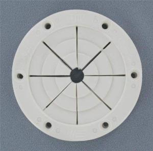 PLESIU Replacement Boat Parts White Round Rod Holder, Large