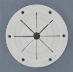 PLESIU Replacement Boat Parts White Round Rod Holder, Large