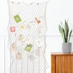 WINOMO Decorative Fishing Net Decor Natural Fish Net Party Decoration Fish Net Decoration for Wall Home Decoration Photographing Accessory, 80x40 inch