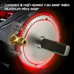 Mansory Baitcaster Reels, BFS Reels 7.3:1 Gear Ratio, 5.15oz Ultra-light Fishing Reels Bait-casting, 11+1 Hybrid Ceramic BB, Double Spools, Carbon Fiber Frame, Heavy Duty, Smooth, Freshwater Saltwater