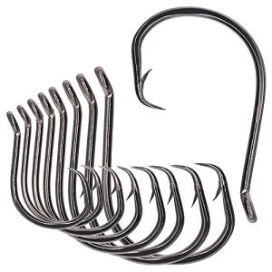 XFISHMAN Circle-Hooks-Fishing-Equipment-Octopus-Hooks-Saltwater-50 Pack #1 –12/0