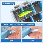 Calamus DryVault Waterproof Tackle Box, Sturdy 3600 Tackle Trays, Fishing Tackle Box Organizer With Removable Dividers, Lure Box and Terminal Tackle Storage