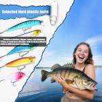 EXAURAFELIS Fishing Gear Fishing Lures All-in-one Tackle Box Minnow Crankbait Spinnerbaits VIB Jigs Hooks Paddle swimbaits Frog Lure Spoon Sinking Lure for Bass Trout Walleye Redfish