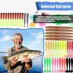 EXAURAFELIS Fishing Gear Fishing Lures All-in-one Tackle Box Minnow Crankbait Spinnerbaits VIB Jigs Hooks Paddle swimbaits Frog Lure Spoon Sinking Lure for Bass Trout Walleye Redfish