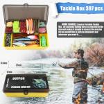 EXAURAFELIS Fishing Gear Fishing Lures All-in-one Tackle Box Minnow Crankbait Spinnerbaits VIB Jigs Hooks Paddle swimbaits Frog Lure Spoon Sinking Lure for Bass Trout Walleye Redfish