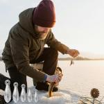 22 Pcs Fishing Weights Sinkers Bank Fishing Lead Sinkers Weights for Saltwater Freshwater Fishing 1 oz, 2 oz, 3 oz, 4 oz, 5 oz