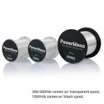 RUNCL PowerMono Fishing Line, Monofilament Fishing Line - Ultimate Strength, Shock Absorber, Suspend in Water, Knot Friendly - Mono Fishing Line (Clear, 30LB(13.6kgs), 300yds)