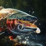 Fishing Soft Plastic Lures - Pre-Rigged Soft Fishing Lures - Great Action Swimbaits with Spinner - Fishing Gear for Bass Trout Walleye, Crappie Fishing Jigs Bait 5pcs/Set