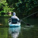 HITORHIKE Kayak Fish Finder Mount Fit Most of Kayak Track Mounts with Ball Base 2 High-Strength Universal Plates Holds up to 9" Electronics Compatible with Garmin Lowrance Humminbird