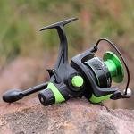 Sougayilang Spinning Reel 13+1 Stainless Steel BB Bait Feeder Carp Fishing Reel for Freshwater and Saltwater-2000