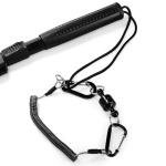 DEAYOU Fly Fishing Landing Net, Soft Rubber Mesh Bass Trout Net with Collapsible Handle and Magnetic Release, Folding Catch and Release Net for Freshwater, Fly Fishing Gear Accessories