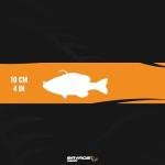 Savage Gear 3D Bluegill RTF Fishing Bait, 3/4 oz, Ghost Gill, Realistic Contours, Colors & Movement, Durable Construction, Heavy-Duty Jig Fishing Hook, Built-in Rattle, Scent Infused