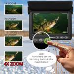 [FishPRO® 2026 Upgrade] The PRO in Underwater Fishing Camera -4.3'' Ice Fishing Camera Underwater(NO Need Learn), 1000TVL, Ice Fish Gift for Men, Ice Fish Finder for Boat Fish w/IR/USB-C/5,000mAh/65ft