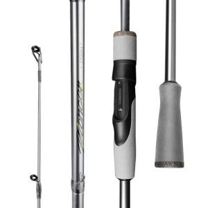 HANDING Pioneer Spinning Rod, Bass Fishing Rod with 24T Carbon Fiber, 7' MF Action M Power Spinning Fishing Rod EVA Handle, TS Ceramic Guides, 2 Pieces