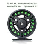 NetAngler Fly Fishing Rod and Reel Combo 4-Piece Fishing Rod 5wt Aluminum Fly Reel 28 Pieces Flies Kit with Free Rod Tip,Backing,and Cloth Carry Bag