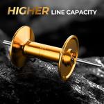 KastKing Rover Round Baitcasting Reel, Left Handed Fishing Reel,Rover40,Black