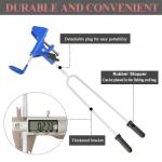 Tripquips Fishing Rod Holders - Upgraded 360 Degree Adjustable Fishing Pole Stand Equipment for Bank, Beach, Gift for Men Equipment(Blue)