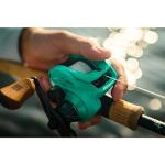 13 FISHING - Modus TX2 Baitcast Reel - 7.3:1 Gear Ratio - Right Hand Retrieve (Salt+Fresh) - MODTX2-7.3-RH, Seafoam Green