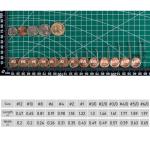 Dr.Fish 100 Pack Bait Holder Hooks Freshwater Fishing Hooks, Down Eye, Offset, Walleye/Trout/Crappie/Panfish/Bluegill Saltwater Fishing #8