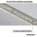 Morakniv Companion Stainless Steel Fish Fillet Knife with Sheath, Black/Yellow, 6.1 Inch