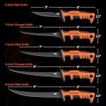 KastKing Ultimate Angler 7" Fillet Knife, Razor Sharp Corrosion-resistant Vanadium Stainless Steel Blade, Fishing Knife Includes Sheath with Sharpener & Line Cutter, EnduraGrip Ergonomic Handle