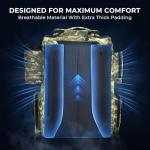 KastKing Bait Boss Fishing Tackle Backpack with Rod Holders-4 Tackle Boxes-Rain Cover,43L Large Storage for Fishing Gear, Dark Green Camouflage