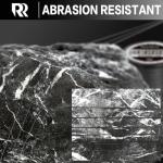 ROCRETA Geode Braided Fishing Line, Super Strong Power Braid Lines for Saltwater and Freshwater Fish 8lb, 150yds，Black