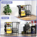 16-Rod Fishing Rod Holder and Tackle Organizer