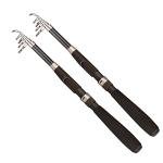 Collapsible Fishing Pole Combo Set with Reels