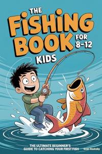 The Fishing Book for Kids 8-12: The Ultimate Beginner's Guide to Catching Your First Fish: A Step-by-Step Handbook on Rods, Reels, Knots & Bait to Build Confidence & Create Lasting Outdoor Memories