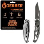 Gerber Gear Paraframe Mini Pocket Knife, 2.2" Fine Edge Small EDC Folding Knife with Safety Lock for Everyday Carry, Gifts for Men, Stainless Steel