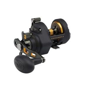 Penn FTHII12SD PENN Fathom II Star Drag Conventional Fishing Reel, Black Gold