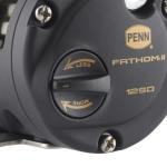 Penn FTHII12SD PENN Fathom II Star Drag Conventional Fishing Reel, Black Gold