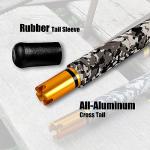 Fiblink 1-Piece Saltwater Offshore Trolling Rod 6-Feet Big Game Rod Conventional Boat Fishing Pole (Straight, 6 '- 2pc - 30-50lbs)