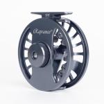 Raprance Fly Fishing Reel 7/8wt - CNC Aluminum Alloy, Ultra-Light, Instant Spool Change Side Button, for Freshwater/Saltwater (Matte Gunmetal Gray)
