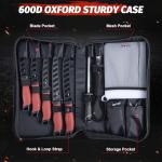 Goture Fillet Knife Fishing Kit,Bait Knife and Filet Knives with Sheath,Sharpening Rod,Fish Lip Gripper,Fishing Pliers,Cutting Board,Gloves,Stainless Steel Soap,Portable Storage Bag,Gifts for Men