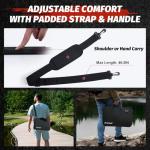 Goture Fillet Knife Fishing Kit,Bait Knife and Filet Knives with Sheath,Sharpening Rod,Fish Lip Gripper,Fishing Pliers,Cutting Board,Gloves,Stainless Steel Soap,Portable Storage Bag,Gifts for Men